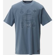 CA ナショナルパークスサン ショートスリーブ T OM9892 441 Light Zinc Mサイズ [アウトドア カットソー メンズ]