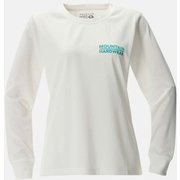 ハードウェアグラフィックロングスリーブＴ OR2813 100 White Lサイズ [アウトドア カットソー レディース]