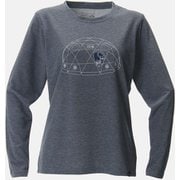 MHW ヤクロングスリーブＴ OR2816 406 Dark Zinc Lサイズ [アウトドア カットソー レディース]