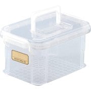 F2574H [収納 ボックス ハンドル付き クリア プチノイ 50]