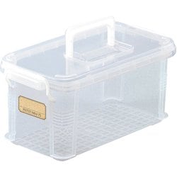 収納 ボックス ハンドル付き クリア プチノイ 75 F2575H