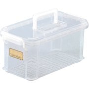 F2575H [収納 ボックス ハンドル付き クリア プチノイ 75]