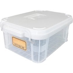 収納 ボックス ハンドル付き ホワイト プチノイ 100 F2231H