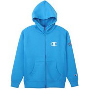C3-UG101 340 M [ゴルフウェア メンズ テックウィーブ 3LSジップフーデッドスウェットシャツ Mサイズ ブルー]
