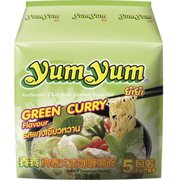 yumyum インスタントラーメン グリーンカレー味 70g×5食パック
