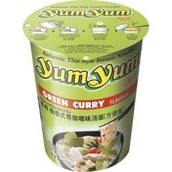 yumyum カップラーメン グリーンカレー味 70g