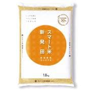 無洗米玄米 新潟県産 スマート米 新発田 コシイブキ 1.8kg