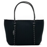 1160 [Willow Bay トートバック boutique mini neoprene zip tote bag ブラック【並行輸入品】]