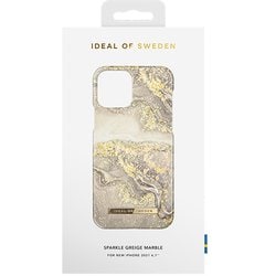 IDFCSS19I2161P121 [iPhone 13 Pro用 FASHION CASE SPARKLE GREIGE MARBLE]