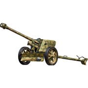 SHA7225 1/72 ミリタリーシリーズ ドイツ 7.5cm Pak40 対戦車砲 [組立式プラスチックモデル]