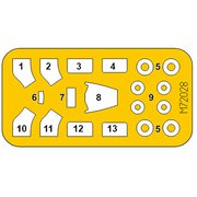 CMM72028 1/72 ドルニエ Do27用 マスクシールセット （スペシャルホビー用） [プラモデル用品]
