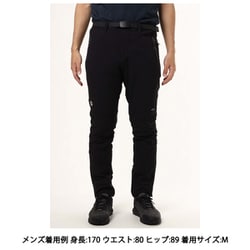 テルヌア TERNUA CORNO TROUSERS 1273399 2999 BLACK/BLACK Lサイズ [アウトドア ロングパンツ メンズ]  通販【全品無料配達】 - ヨドバシ.com