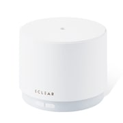 加湿器 超音波式 抗菌 USB給電 円柱 100ml 卓上 ホワイト HCE-HU2103UWH