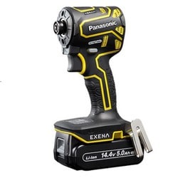EZ1PD1J14D-Y [EXENA エグゼナ Pシリーズ　14.4V 充電インパクトドライバー 黄 ＋BRAIN ブレイン搭載 3.0Ah電池2個付]