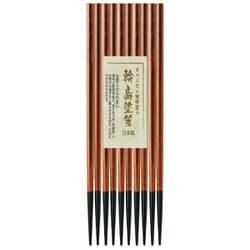 輪島塗箸5SET こげ茶 R22-07