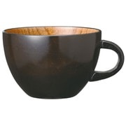 スープカップ ちひろ(大)黒スリ R27-12