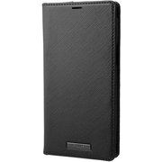 CBCEP-IP17BLK [iPhone 13 Pro Max用 EURO Passione PU Leather Book Case BLK]