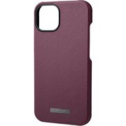 CSCEP-IP14BRD [iPhone 13用 EURO Passione PU Leather Shell Case BRD]