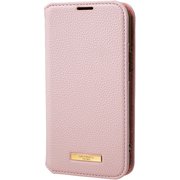CBCSH-IP13PNK [iPhone 13 mini用 Shrink PU Leather Book Case PNK]