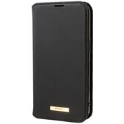 CBCSH-IP14BLK [iPhone 13用 Shrink PU Leather Book Case BLK]