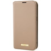CBCSH-IP15GRG [iPhone 13 Pro用 Shrink PU Leather Book Case GRG]
