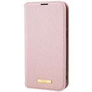 CBCSH-IP15PNK [iPhone 13 Pro用 Shrink PU Leather Book Case PNK]