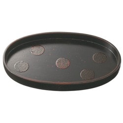 7.0小判盆 水玉 曙 R31-06