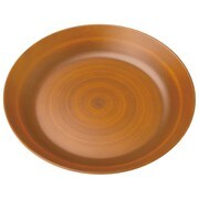 PETパスタ皿 アースカラー うす茶 R42-01