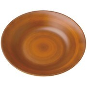 PETカレー皿 アースカラー うす茶 R42-02