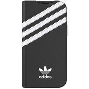 iPhone 13 mini用 OR Booklet Case PU FW21 black/white 47078