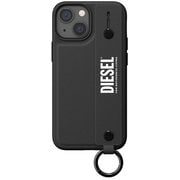 iPhone 13 mini用 Leather Tech Chain Handstrap Case FW21 black/white 47176
