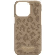 iPhone 13 Pro用 KSNY Wrap Case - Leopard Flocked Light Fawn KSIPH-211-LLFWN