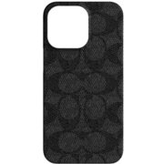 iPhone 13 Pro用 Coach Slim Wrap - Signature C Black CIPH-107-SCBLK