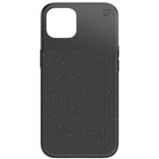 101006020100 [iPhone 13用 Split Wood Fibre magsafe Black/Carbon Black]