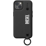 iPhone 13用 Leather Tech Chain Handstrap Case FW21 black/white 47840