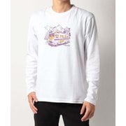 T/Cキャンプカープリント長袖Tシャツ T/C Camp Car L/S Tee TOMSJB59 (WH)ホワイト Sサイズ [アウトドア カットソー メンズ]