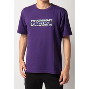 T CカモボックスロゴTシャツ T C Camo Box－Logo H/S Tee TOMSJA60 (PP)パープル XLサイズ [アウトドア カットソー メンズ]
