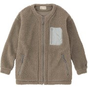 W’s Boa Coat Cardigan TOWSJL44YY (FGY)フォリッジグレー Lサイズ [アウトドア フリース レディース]