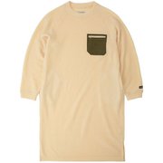 ウィメンズ200フリースワンピース W's 200 Fleece Onepiece TOWSJL36YY (CRM)クリーム Lサイズ [アウトドア フリース レディース]