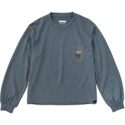 カモシカウールロングスリーブティー W's Kamoshika Wool L/S Tee TOWSJB52YY (ANS)アキノソラ Sサイズ [アウトドア カットソー レディース]