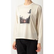 ネイチャーフォトロングスリーブティー W's Nature Photo L/S Tee TOWSJB51YY (CTS)キャッチザサンセット Sサイズ [アウトドア カットソー レディース]