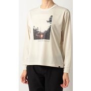 ネイチャーフォトロングスリーブティー W's Nature Photo L/S Tee TOWSJB51YY (CTS)キャッチザサンセット Lサイズ [アウトドア カットソー レディース]