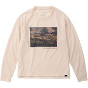 ネイチャーフォトロングスリーブティー W's Nature Photo L/S Tee TOWSJB51YY (GSC)ゴースィーザカラーズ Lサイズ [アウトドア カットソー レディース]