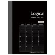限定 ロジカルダイアリー2022 月間ノートタイプB A6 ブラック NS-A602-22BD
