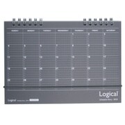 限定 ロジカルダイアリー2022 リングタイプ B6 ブラック CLT-B602-22D