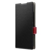 LP-21SP1BLPBK [Pixel 5a用 手帳型PUレザー フラップケース Twoal ブラック]