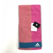 adidas アベック スリムスポーツタオル ピンク