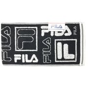 FILA ピース スリムスポーツタオル ブラック