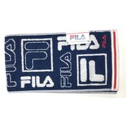 FILA ピース スリムスポーツタオル ネイビーブルー