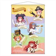 五等分の花嫁∬ B2タペストリー パイレーツ ver. 集合 B [キャラクターグッズ]